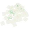 QUARKZMAN 55pz Distanziatore Adesivo per PCB, Distanziatori Isolati Nylon Adesivo per Scheda PCB, Altezza Supporto 0,19, Adatti per Foro PCB Dia 3mm a 3,2mm, Bianco
