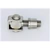 UHRIG Cinghia per porta in acciaio inox M16 V2A, cerniera regolabile per cancello da giardino (M16 acciaio inox)