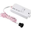 Planetitaly FOXTROT Interruttore sensore prossimità movimento IR distanza rilevamento 5-6cm accensione e spegnimento luci LED senza mani 230V IP20