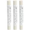QUARKZMAN Crayon per Riparazione Mobili, 3pz - Stucco per Cera per Legno, Ritocco Pennarelli per Mobili - per Coprire Graffi Fori Tavoli Scrivanie Pavimenti Legno, Bianco Latte