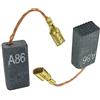 Generisch 2 spazzole di carbone per smerigliatrice angolare Bosch GWS 6-115 E (0 601 375 XXX) ers. 1 607 014 144 + 145, 5 x 8 x 15 mm