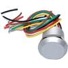 Besttoolifes Mini lettore RFID 125kHz EM4100 lettore di schede di prossimità per sistema di controllo accessi, uscita Wiegand 26, 12V DC, intervallo di lettura 0-5cm, alloggiamento in poliammide per tempo