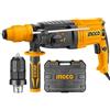 Ingco Rgh9528-2 Trapano Tassellatore 950 W Martello Demolitore Sds Plus Scalpellatore Professionale Doppio Mandrino In valigetta