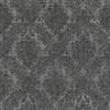 BRICOFLOR Carta da parati tnt (tessuto non tessuto) damascata barocca Grigio Nero/Antracite 336078 33607-8 A.S. Création Secret Garden | Grigio/Nero/Antracite | Rotolo (10,05 x 0,53 m) = 5,33 m²