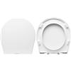 HYDRO HOME Copriwater Sedile Wc come originale Soho Italian Bath Style avvolgente Bianco by HYDRO HOME (CHIUSURA AMMORTIZZATA)