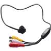 AntDau71 - Mini telecamera cctv cam per dvr con filo CCTV A CONO 205 1200TVL audio video micro camera nascosta per videosorvegianza cw230