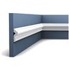 Orac Decor Orac Cornice Parete PX175 200 cm x 5 cm x 1,7 cm Polistirene estruso (HDPS) primerizzato