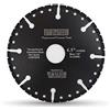 DT-DIATOOL Disco Diamantato 115 x 22,23 mm Lama per Sega Universale per Cemento Armato Metallo Alu Rebar Ferro PVC Tutti i Materiali Resistenti