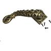 Darmlly Maniglia per porta a forma di polipo antico fatta a mano, stile vintage, 17,8 cm, decorazione per la casa, cassetto, scaffale,