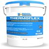 Generico THERMOFLEX - GUAINA LIQUIDA TERMICA BIANCA (STANDARD/FIBRATA) 1-6-20 KG (FIBRATA, 20 KG)