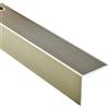DQ-PP Profilo angolare | Dimensioni profilo - 30 mm x 30 mm con viti | Sahara | 200 cm | Alluminio | 2 m | Listello angolare | Profilo di chiusura | Profilo per scale | Guarnizione per scale