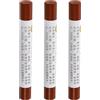 QUARKZMAN Crayon per Riparazione Mobili, 3pz - Stucco per Cera per Legno, Ritocco Pennarelli per Mobili - per Coprire Graffi Fori Tavoli Scrivanie Pavimenti Legno, Noce Rosso