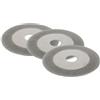 Generico WNJun 3pc Utensile abrasivo per disco diamantato da taglio a disco diamantato 100mm 20mm per dispositivo di affilatura della lama per sega circolare Accessori