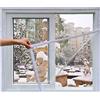 Reuvv Kit isolamento magnetico finestre, pellicola resistente striscia magnetica per tenere freddo fuori nelle tempeste calde d'inverno