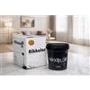Nikkolor Aurea | Effetto Sabbiato 1 L | Pittura Decorativa Antimuffa Per Interni | Si Applica Su Muro Già Tinteggiato | No Primer | Resa 10-12 m² | Pronta All'so | Base Oro