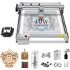 LASER TREE Macchina per incisione laser da 40 W con pompa ad aria, macchina da taglio laser con potenza in uscita da 40 W, incisore laser da 40 W con assistenza aerea, spot a fuoco fisso per legno