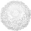 GARVALON Paralume Lampada in Vetro G9 Struttura in Filo di Alluminio, Elegante Paralume Sferico per Lampade a Sospensione, Dettagli Raffinati e Design Atmosferico