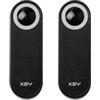 Key Automation COPPIA FOTOCELLULE DA ESTERNO PER PILASTRI SOTTILI KEY AUTOMATION SEKUR FT FT23