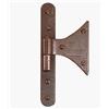 effedielle Cerniera a farfalla con cardine a legno antichizzata colore ruggine linea IL FORGIATO misure mm.70x135 h.17 mm. spina diam.8 mm.