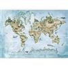 murando Carta da parati Mappamondo per Bambini 300x210 cm Fotomurali in TNT Murale alla moda Decorazione da Muro XXL Poster Gigante Design Soggiorno Cameretta Carta per pareti Animali e-C-10000-a-a