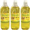 Cilli 3 PZ - 1 LT - OLIO ALLA CITRONELLA PER LAMPADE TORCE RICARICA ANTIZANZARE