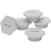 Kalitec G4616009 PG16 - Tappo cieco in plastica, esagonale, colore: grigio chiaro