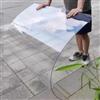 tow000ack Pannelli Policarbonato Lastra di Copertura in Plastica Trasparente,1,2mm Spesso,Resistenza UV,Impermeabil,Ricambio per Serra Giardino Tettoia Esterno,Facile Tagliare (1,22m x 1m)