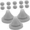 PartyKindom 50 Pezzi Ugelli in Silicone Per Soffione Doccia Ricambi Per Ugelli Doccia Resistenti Al Calore Accessori Mini Sostituzione Per Uso Quotidiano