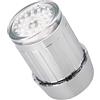 NUOBESTY Aeratore per Rubinetto da Cucina con LED a Cambio Temperatura, Plasticio Argento, senza Batterie e Adattatore Incluso, per Cucina e Bagno