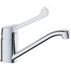 BB BuyBath Miscelatore Lavello leva clinica canna bassa cromato Ø40 mm - Timeless | Tecom