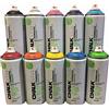 KLAMOTTEN STORE Spray gesso spray per marcatura Chalk Paint solubile in acqua e lavabile - colori vivaci e opachi, eccellente opacità (viola)