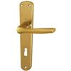 HOPPE MANIGLIA IN ALLUMINIO BRONZO PER PORTE INTERNE HOPPE MOD. MILANO FORO CHIAVE