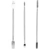 Yuecoom 3pcs Metal Spudger Set 2 estremità, riparazione apertura leva Tool Kit universale per cellulare Tablet Laptop Mobile Electronics