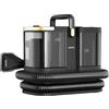 MOVA S10 Pulitore a vapore multiuso con 9 accessori, vapore surriscaldato, potenza di aspirazione di 16000 Pa, umidità residua ≤5%, elimina il 99,99% di batteri e acari, pulizia senza prodotti chimici