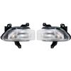 Rugnipw Fanale Proiettore Per Jeep Per Renegade 2015-2018 Paraurti Anteriore Auto Fendinebbia Luce Diurna Lampada Di Segnalazione 68256431AA 68256432AA(Sinistra e destra)