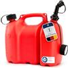 hünersdorff Doppie taniche PROFI 6+3L, HD-PE Colore rosso, con omologazione UN, accessori neri