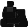 Generico Tappetini compatibili con BMW serie 1 f40 2019-2024, kit tappetini auto personalizzati, set tappeti in moquette, tappeto auto