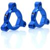 Clynex For, for YZF R6 YZF-R6 YZFR6 1999-2004 2006 2007 Moto 17mm CNC in alluminio Forcella ammortizzata Regolatori di precarico Regolatore del tappo superiore della forcella della bici(17mm Blue)