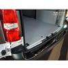 Avisa Protezione paraurti Posteriore in Acciaio Inox Nero Compatibile con Peugeot Expert III & Citroen Jumpy III 2016- 'Ribs'