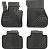 IMJ-Global Tappetini Auto Gomma No. 77 su Misura Compatibili con BMW X1 F48 2015-2022, Set Completo di Tappeti Auto TPE per Migliorare Look e Sportività, Tappetino Premium in TPE Durevole