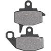 AHL Pastiglie Freno Anteriori per Moto compatibili con KAWASAKI KX 125 E2/F1 87-88/KX 250 E1/F1 87-88/KX 500 C1/D1 87-88/KLR 650 A1-A3 87-89