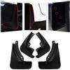 Z.MYUKI 【Z.MYUKI】 Octavia 3 5e paraspruzzi Guards per Skoda Octavia MK3 2014-2016, accessori paraspruzzi (4 pezzi)