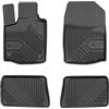 IMJ-Global Tappetini Auto Gomma No. 77 su Misura Compatibili con Renault Twingo II 2007-2014, Set Completo di Tappeti Auto TPE per Migliorare Look e Sportività, Tappetino Premium in TPE Durevole