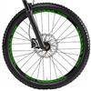 Decalart Kit adesivi per Cerchi Ruote Bici Mtb mountain bike scritta RACING completo per 2 ruote decalcomanie sticker filetto strisce L005 (064 Verde Lime, 28-29 Pollici)