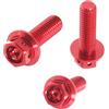 Autobahn88 Kit Di Montaggio Bullone Pompa Freno Moto, compatibile con Honda VTR1000 Firestrom 1997-2007 (Red) (Set of 4)