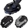 Midimttop Motorcycle 800MT/X Accessori per moto Estensione del piede del cavalletto laterale in alluminio Pad cavalletto adatto per CFMOTO 800 MTX MT800X Accessori 2024-2025 (Nero-MTX)