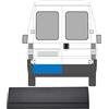 EasyParts Modanatura laterale porta posteriore per Fiat Ducato 2002-2006 / Sinistra