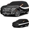 Holthly 10 Strati Telo Copriauto SUV per BMW X5 E70/F15/G05（2007-2026）,100% Copertura Auto Impermeabile,Telo Copri Auto per Esterno,Impermeabile,Protezione UV,Antivento,Antipolvere