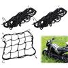 ZLXFT Rete Ragno Moto Elastica Portapacchi 2 Pezzi per Bici e Trasporto, Ideale per Caschi e Bagagli