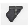 ExMoto Borsa Laterale Porta Documenti/Attrezzi Nera Motocicletta in Pelle e Cotone Cerato per BMW RNineT (Night Black)